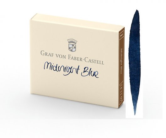 NABOJE GRAF VON FABER-CASTELL MIDNIGHT BLUE