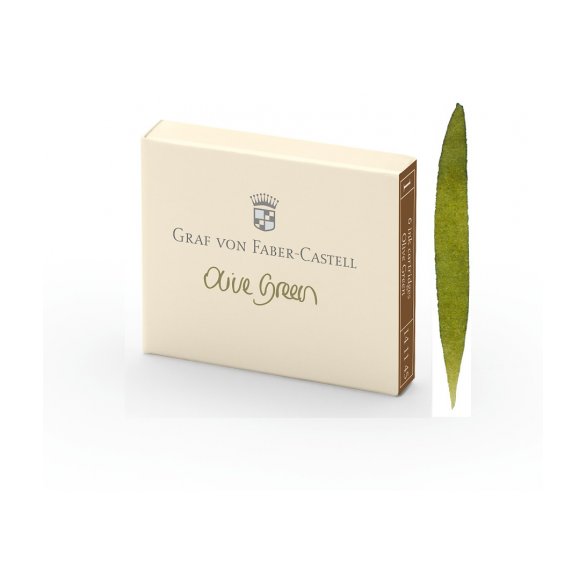 NABOJE GRAF VON FABER-CASTELL OLIVE GREEN