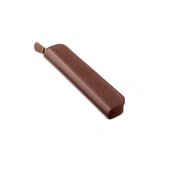 ETUI PARKER POJEDYNCZE BRĄZOWE NA ZAMEK 