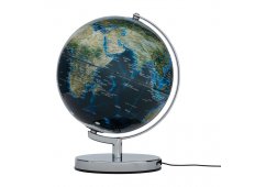 GLOBUS TROIKA TERRA LIGHT ŚR. 25CM, OŚWIETLENIE NIEBIESKO ZIELONY