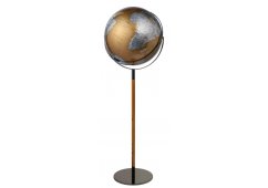 GLOBUS TROIKA APOLLO LIGHT FLEX ŚR. 43cm WYS 1,32M DOTYKOWY SREBRNY STOJĄCY