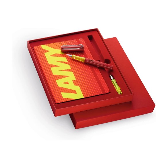 ZESTAW LAMY SAFARI Z NOTESEM BLACK FRIDAY F BLACK FRIDAY