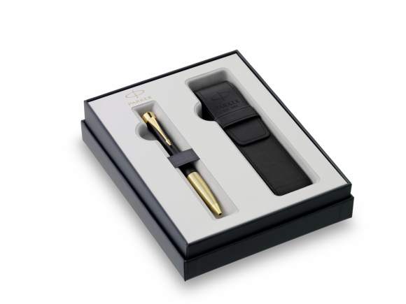 ZESTAW DŁUGOPIS PARKER URBAN CZARNY GT Z ETUI