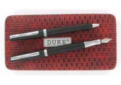ZESTAW PIÓRO I DŁUGOPIS DUKE 209FB BLACK MAT CT