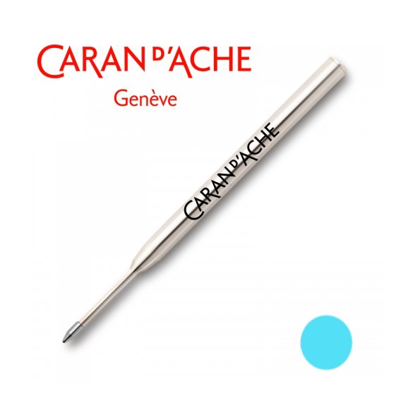 WKŁAD DŁUGOPISOWY CARAN D'ACHE GOLIATH TURKUSOWY