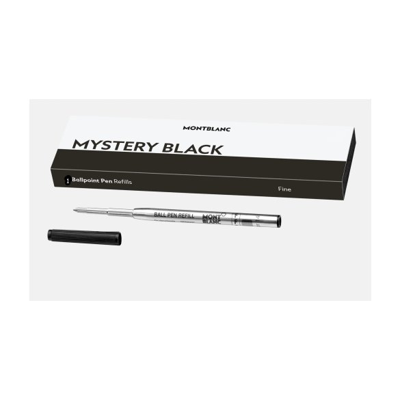 WKŁAD DŁUGOPISOWY MONTBLANC MYSTERY BLACK F JEDNA SZTUKA