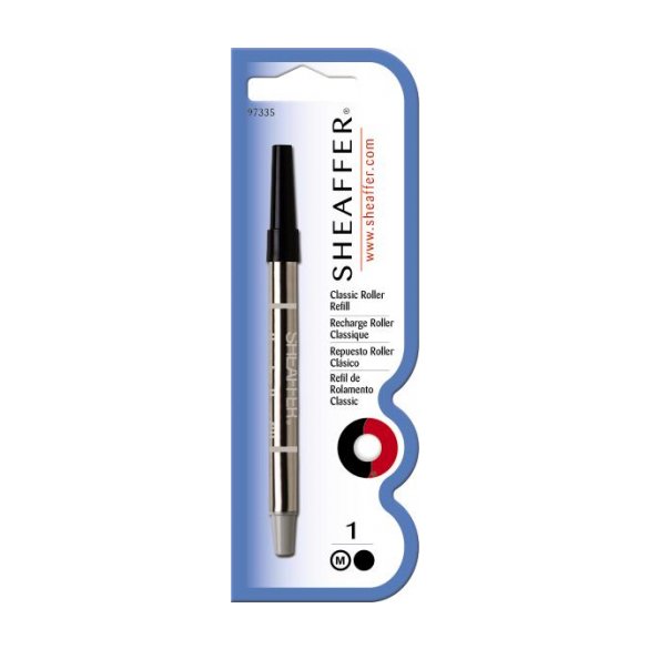 WKŁAD ROLLEROWY SHEAFFER CZARNY GRUBY