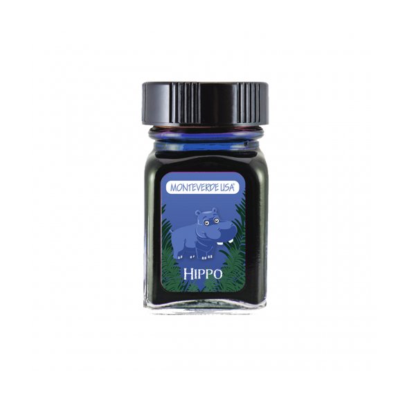 ATRAMENT MONTEVERDE JUNGLE HIPPO DARK BLUE 30ML
