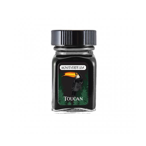 ATRAMENT MONTEVERDE JUNGLE TOUCAN BLACK 30ML