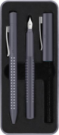 ZESTAW FABER-CASTELL GRIP 2010 SZARY