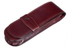 ETUI DRAGON PODWÓJNE BORDOWE