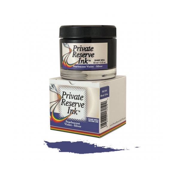 ATRAMENT PRIVATE RESERVE PEARLESCENT VIOLET-SILVER 60ML