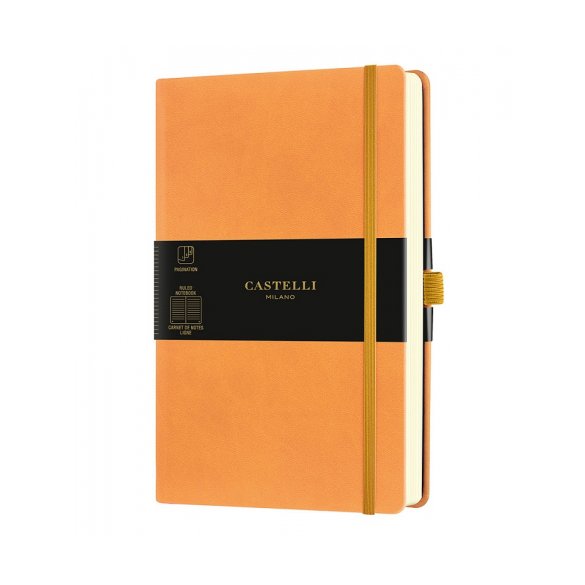NOTATNIK CASTELLI ITALY AQUARELA ORANGE