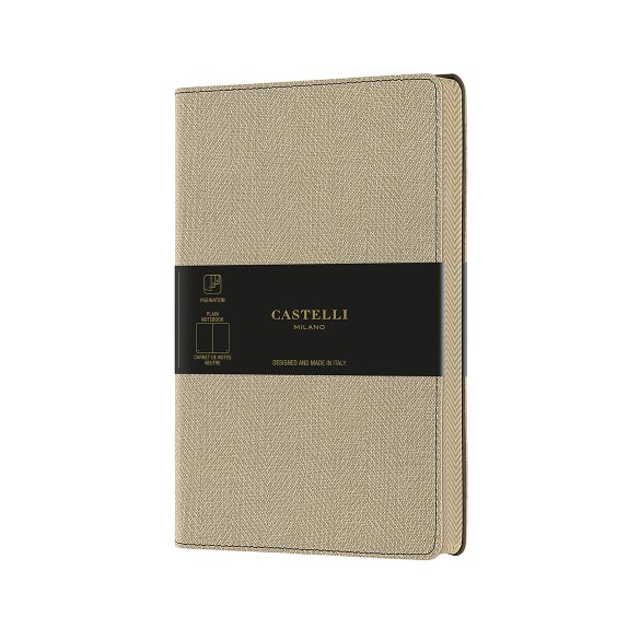 NOTATNIK CASTELLI MILANO HARRIS DESERT SAND