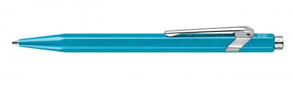 DŁUGOPIS CARAN D'ACHE 849 METAL-X TURKUSOWY