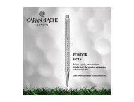 DŁUGOPIS CARAN D'ACHE ECRIDOR GOLF