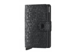 PORTFEL SECRID RFID MINIWALLET HEXAGON BLACK