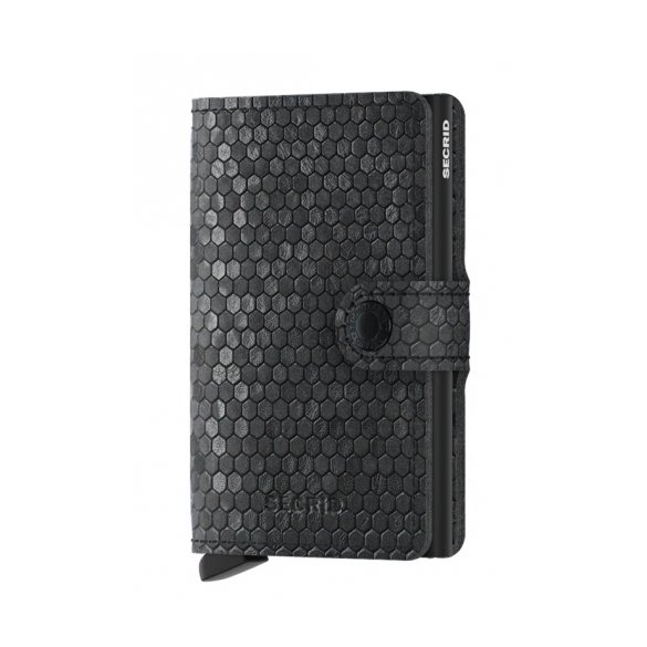 PORTFEL SECRID RFID MINIWALLET HEXAGON BLACK