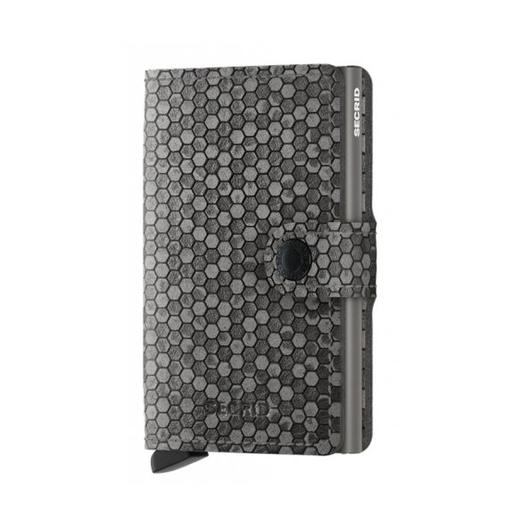 PORTFEL SECRID RFID MINIWALLET HEXAGON GREY