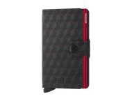 PORTFEL SECRID RFID MINIWALLET OPTICAL BLACK_RED