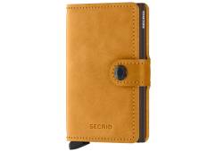 PORTFEL SECRID RFID MINIWALLET VINTAGE OCHRE