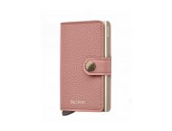 PORTFEL SECRID RFID MINIWALLET PEBBLE ROSE