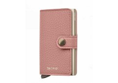 PORTFEL SECRID RFID MINIWALLET PEBBLE ROSE