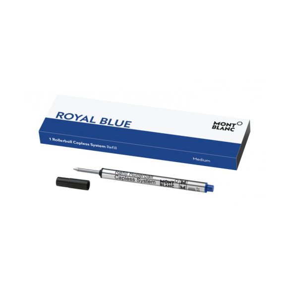 WKŁAD ROLLEROWY MONTBLANC ROYAL BLUE CAPLESS M