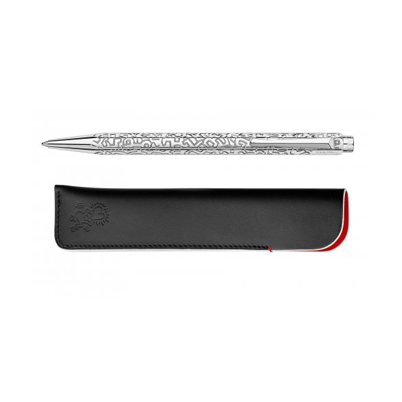 DŁUGOPIS CARAN D'ACHE ECRIDOR Z ETUI KEITH HARING EDYCJA SPECJALNA