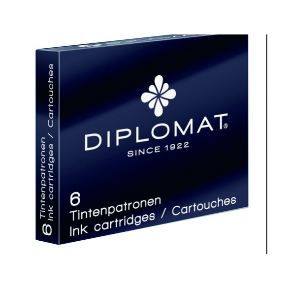 NABOJE DIPLOMAT CZARNE