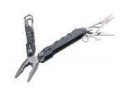 PODRÓŻNY WIELOFUNKCYJNY BRELOK TROIKA MULTITOOL REISEGERAT, CZARNY