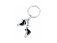 BRELOK TROIKA TRAMPKI, 2 CHARMSY, EMALIOWANY METAL