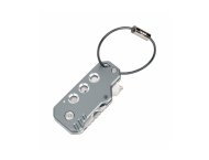 WIELOFUNKCYJNY BRELOK TROIKA KEYTOOL 11 FUNKCJI, SZARY + GRAWER GRATIS