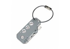 WIELOFUNKCYJNY BRELOK TROIKA KEYTOOL 11 FUNKCJI, SZARY + GRAWER GRATIS