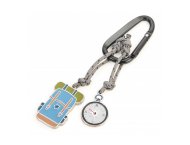 PLECAKOWY BRELOK TROIKA RUCKSACK, 2 CHARMSY, METAL EMALIOWANY