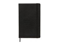 NOTATNIK MOLESKINE LEATHER BLACK W MIĘKKIEJ OPRAWIE
