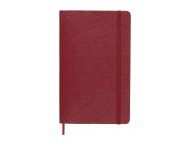 NOTATNIK MOLESKINE LEATHER BORDEAUX W MIĘKKIEJ OPRAWIE