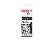 ZESTAW CIENKOPISÓW KREŚLARSKICH UNI PIN 200 SKETCHING, 5 SZT.