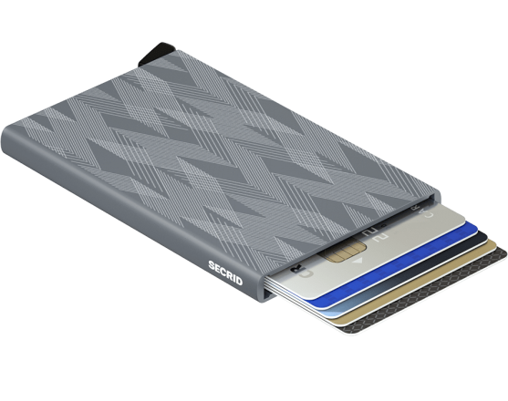 PORTFEL SECRID RFID CARDPROTECTOR LASER ZIGZAG TITANIUM