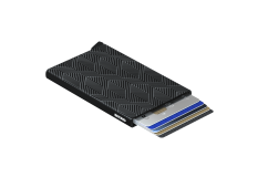 PORTFEL SECRID RFID CARDPROTECTOR LASER STRUCTURE BLACK