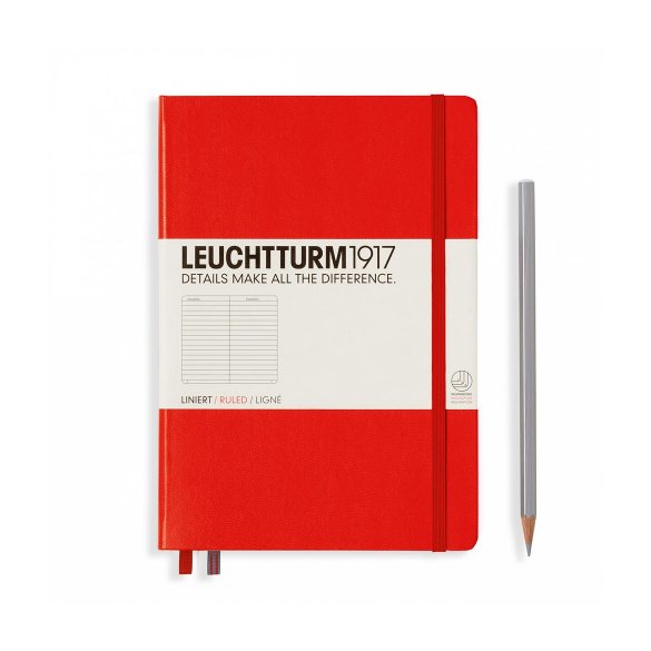 NOTATNIK LEUCHTTURM1917 CZERWONY A5