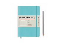 NOTATNIK LEUCHTTURM1917 AQUAMARINE W LINIE
