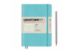 NOTATNIK LEUCHTTURM1917 AQUAMARINE W LINIE