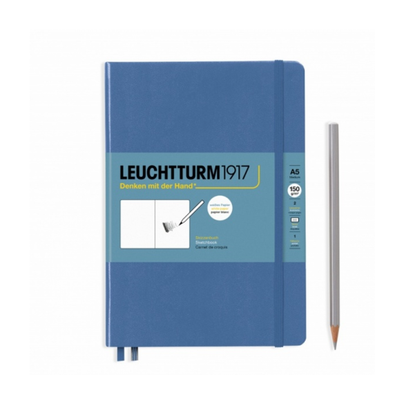 SZKICOWNIK LEUCHTTURM1917 MEDIUM A5 DENIM 