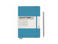 NOTATNIK LEUCHTTURM1917 NORDYCKI NIEBIESKI W LINIE