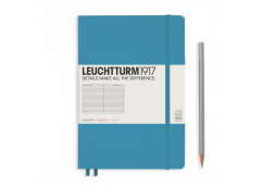 NOTATNIK LEUCHTTURM1917 NORDYCKI NIEBIESKI W LINIE