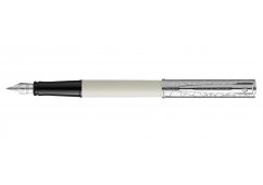 PIÓRO WIECZNE WATERMAN ALLURE DELUXE METAL & WHITE