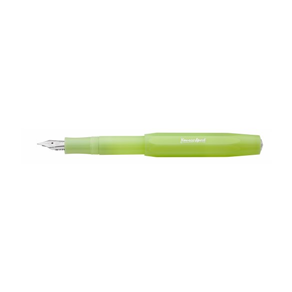 PIÓRO WIECZNE KAWECO FROSTED SPORT FINE LIME F