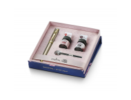 ZESTAW PREZENTOWY SHEAFFER EMILY IN PARIS 100 E9377, PIÓRO WIECZNE CHAMPAGNE GOLD I 2 ATRAMENTY ZAPACHOWE 10ML