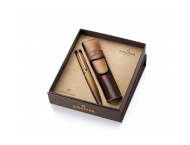 ZESTAW SHEAFFER COFFEE EDITION – DŁUGOPIS VFM I SKÓRZANE ETUI NA DŁUGOPIS